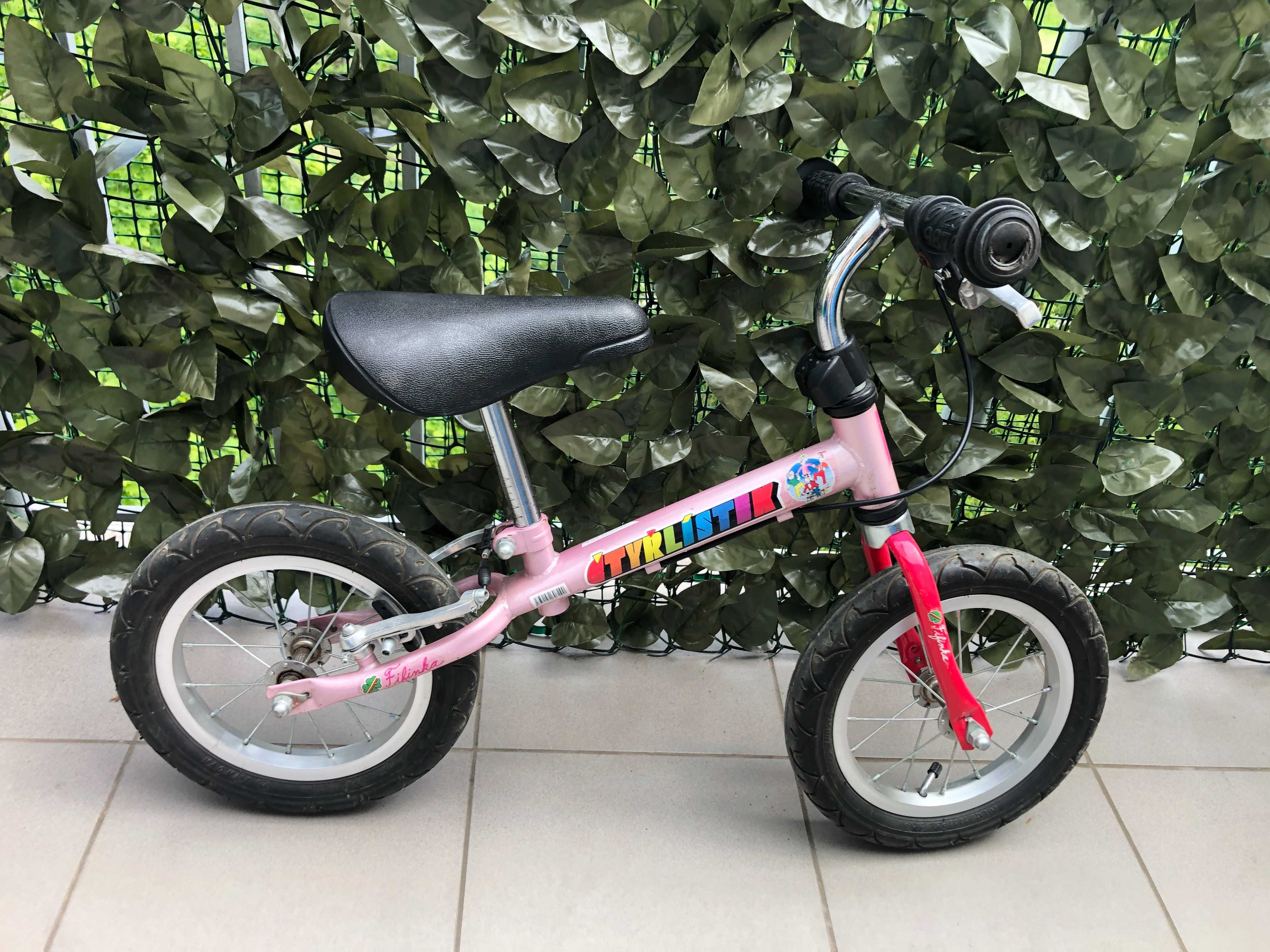 Fantastyczny rowerek biegowy 12" cali.