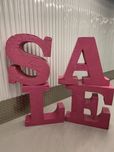 Decoracao loja “SALE”  destaque os seus Saldos com originalidade