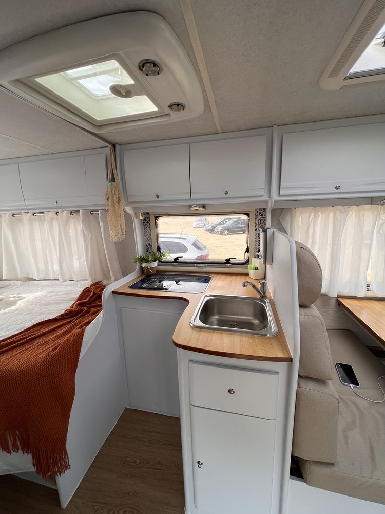 Aluguer Autocaravana Fiat ducato 4 pessoas Espaçosa