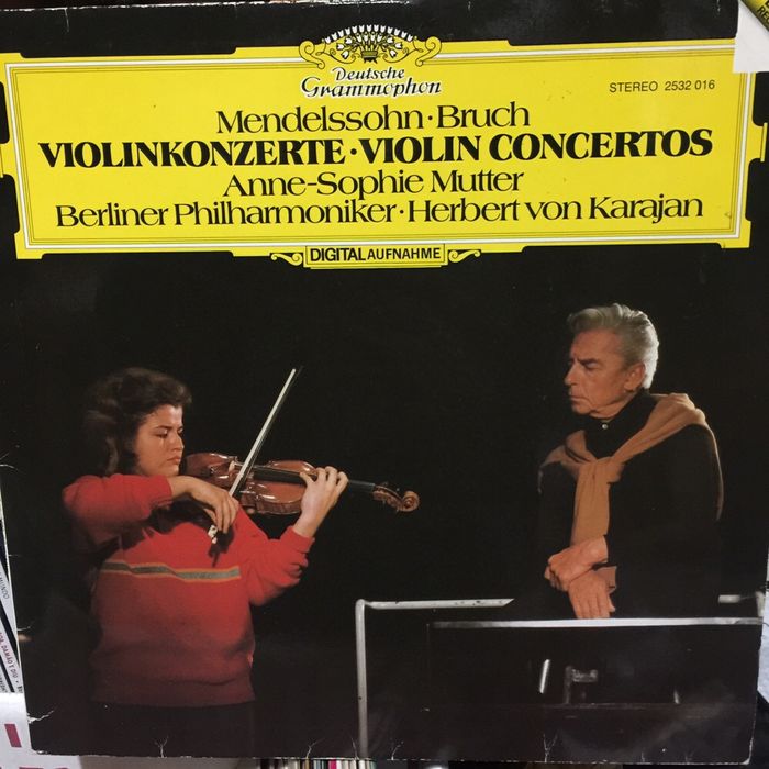 3 Discos vinil: Brahms - Chopin - Violin Concerts