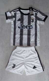 Nowy komplet piłkarski Adidas Juventus Turyn koszulka+spodenki 3-5lat