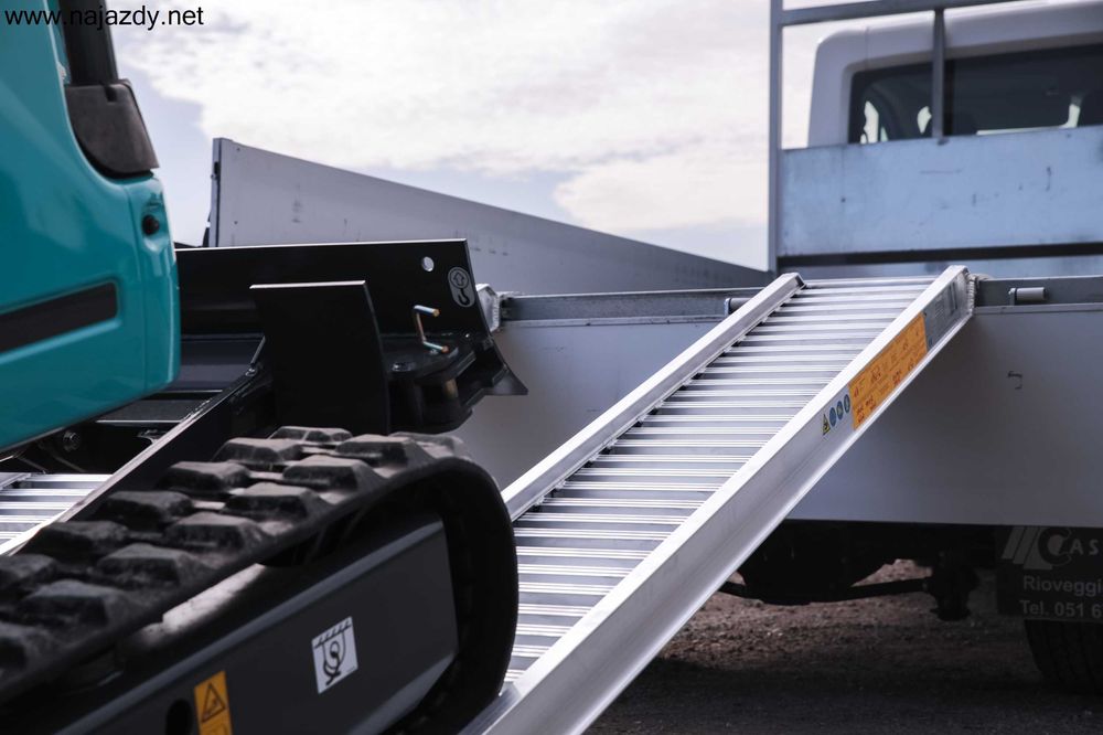 Najazdy Aluminiowe 4m 4,1t Cert./Express dostawa/od ręki