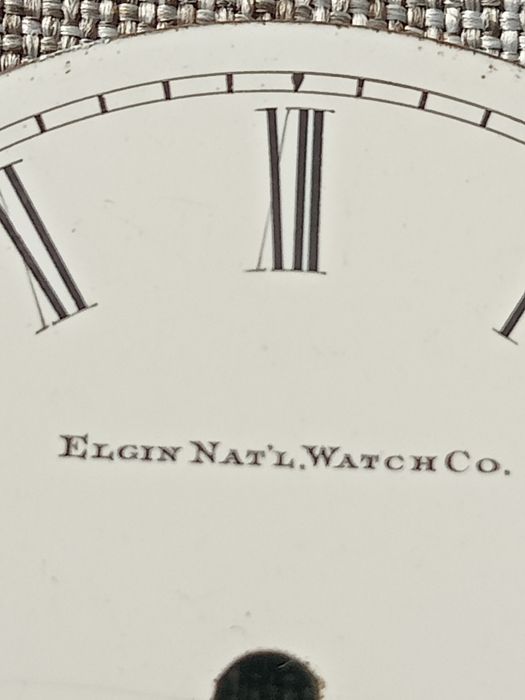 Porcelanowy cyferblat do zegarka ELGIN