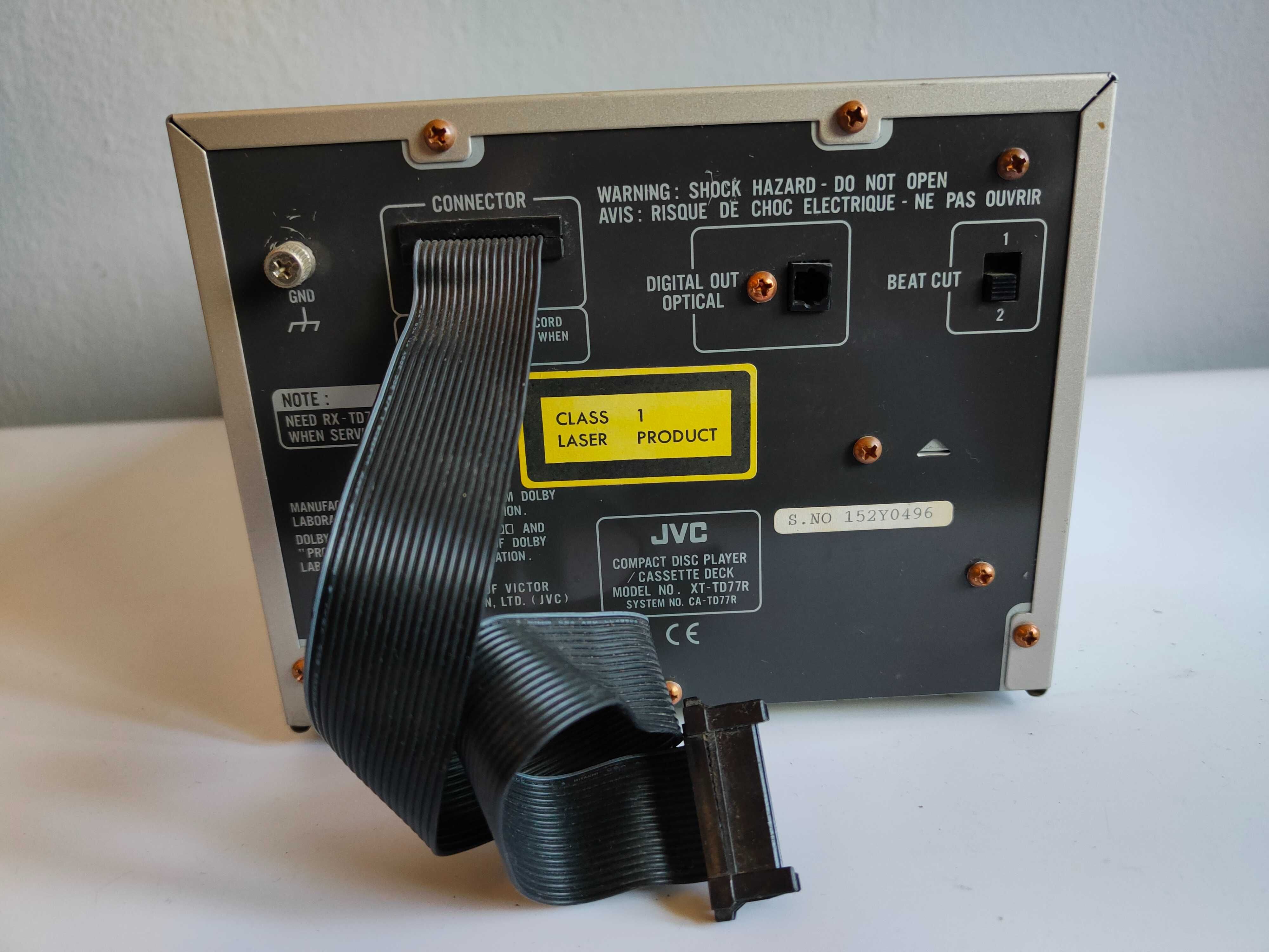 JVC XT-TD77R CA-TD77R element wieży magnetofon i CD