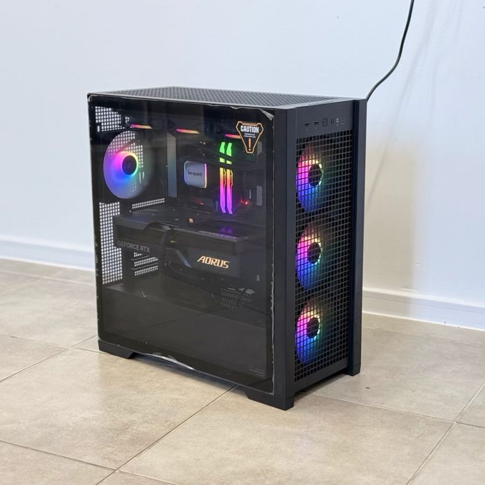 Zestaw do gier Asus Tuf, Ryzen 7 7800x3d, RTX4070 Aourus Master