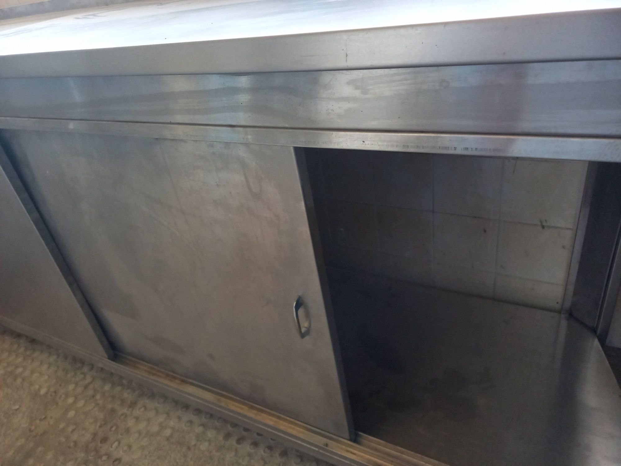 Bancada inox 3.12 x 0.60