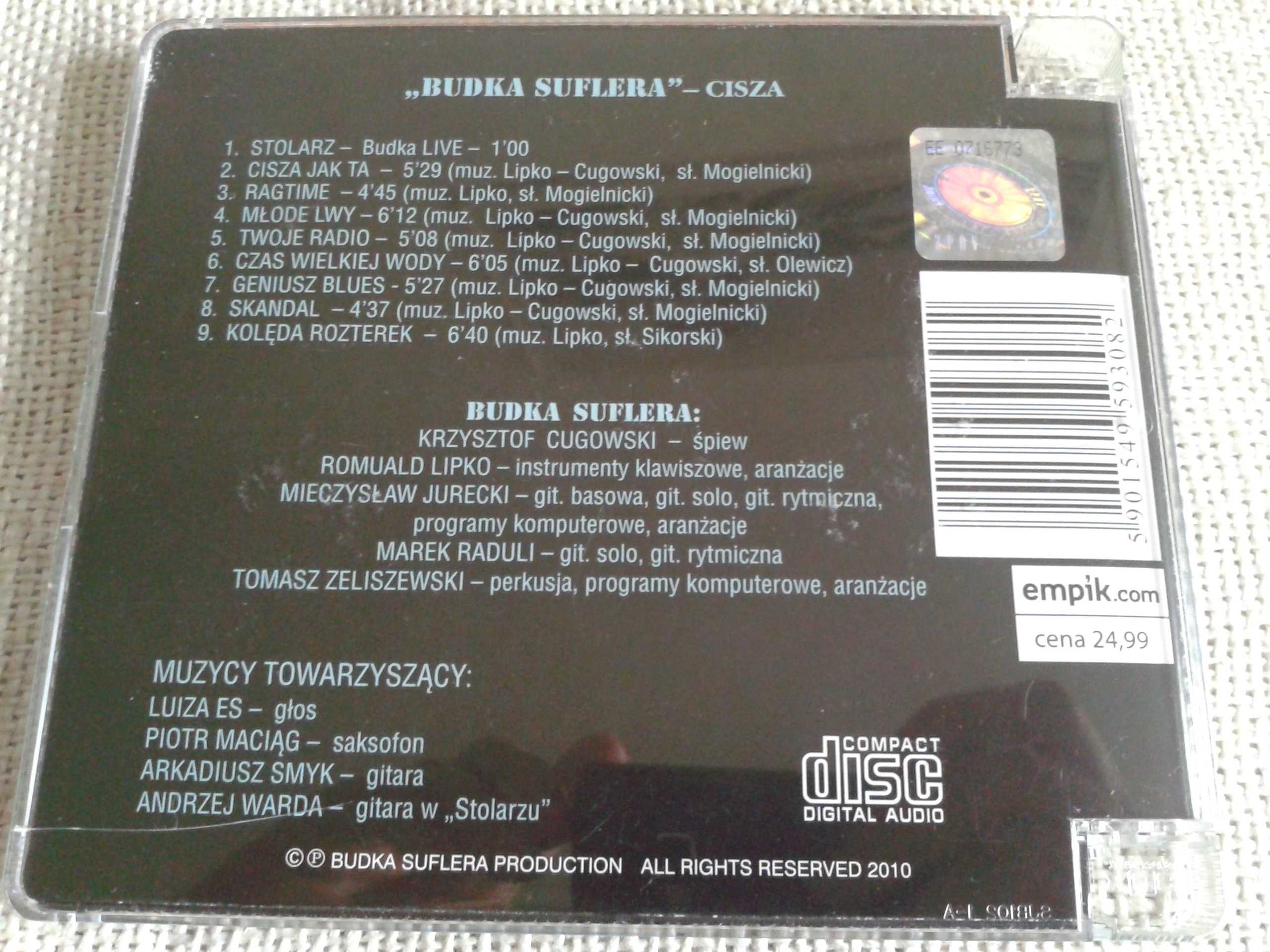 Budka Suflera - Cisza  CD