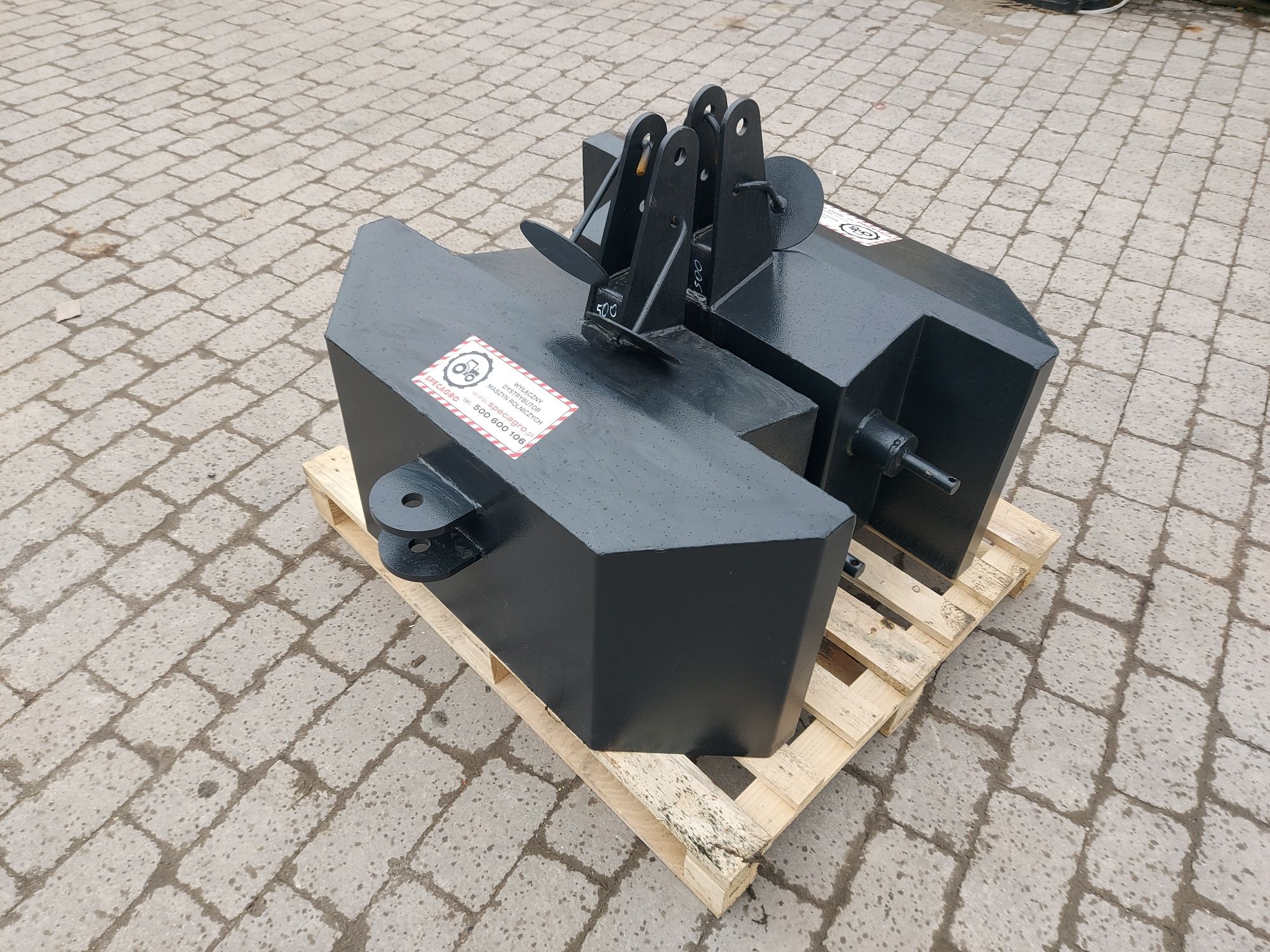 Przeciwaga Metal-Technik Balast 200 do 1500kg do Tura