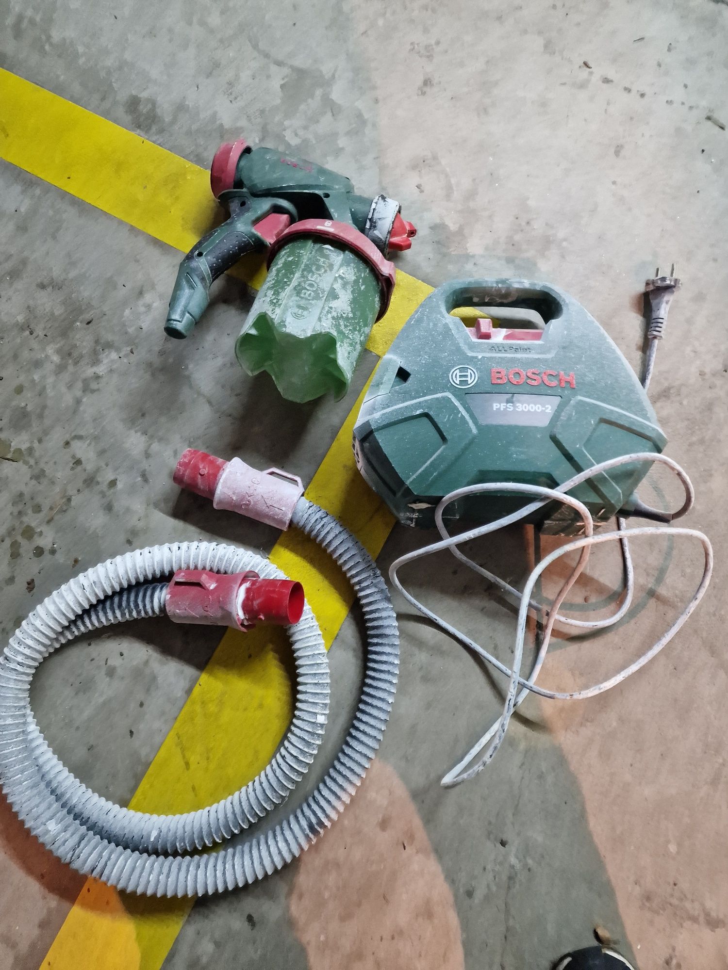 Máquina de pintar spray eléctrica Bosch