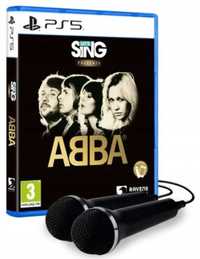 Let's Sing ABBA + 2 Mikrofony PS5 Sony Nowa Płyta jak Singstar prezent