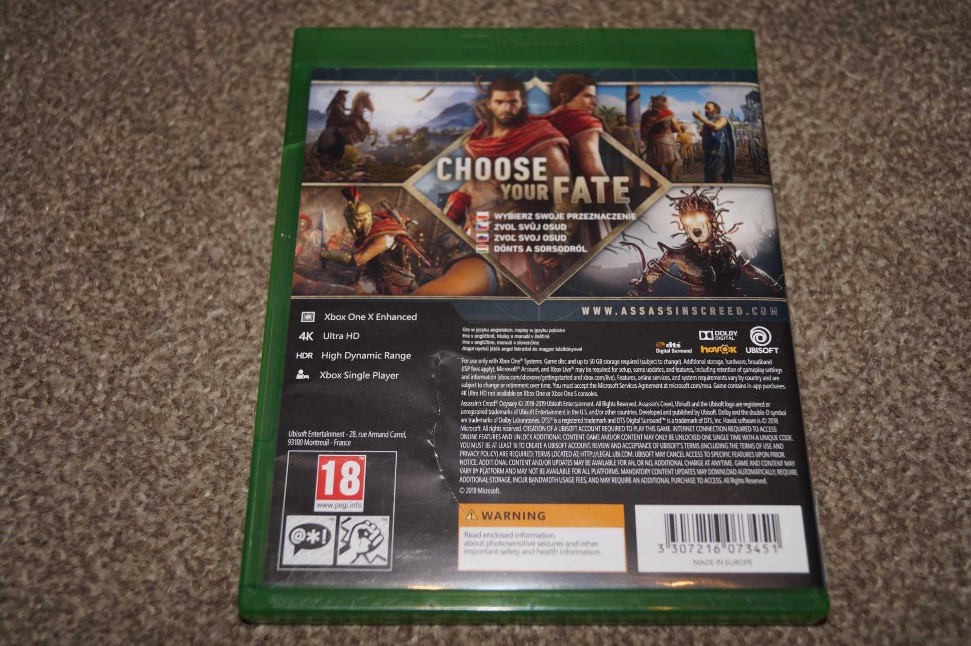 Assasin`s Creed Odyssey xbox one