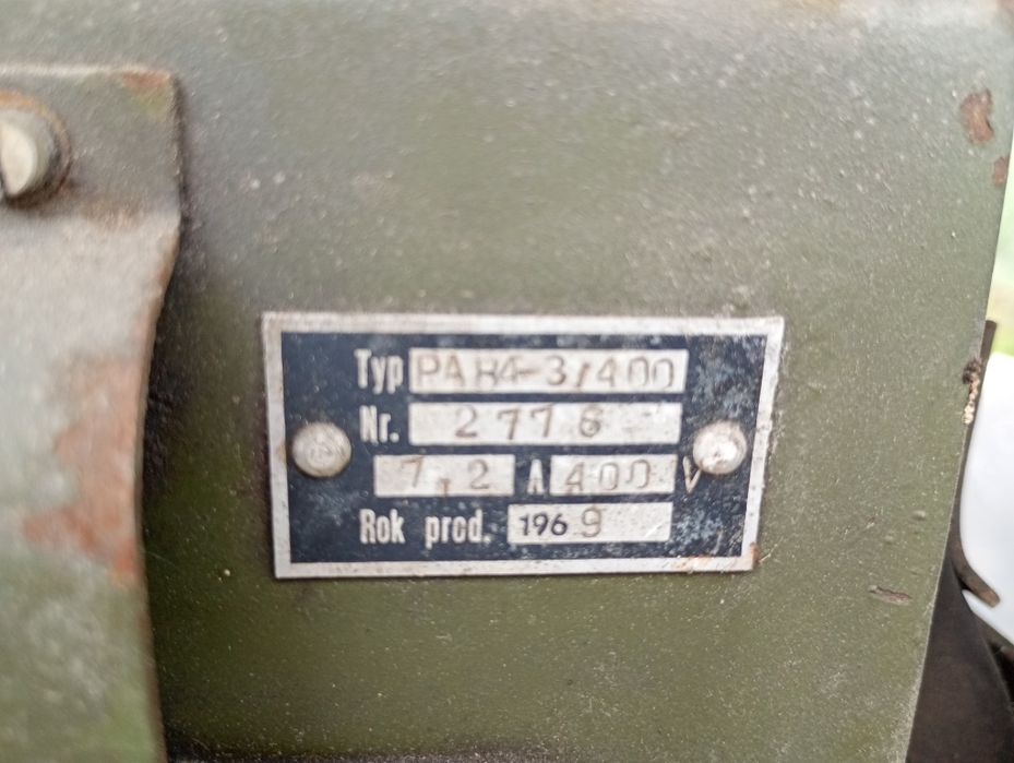 Agregat prądotwórczy wojskow.