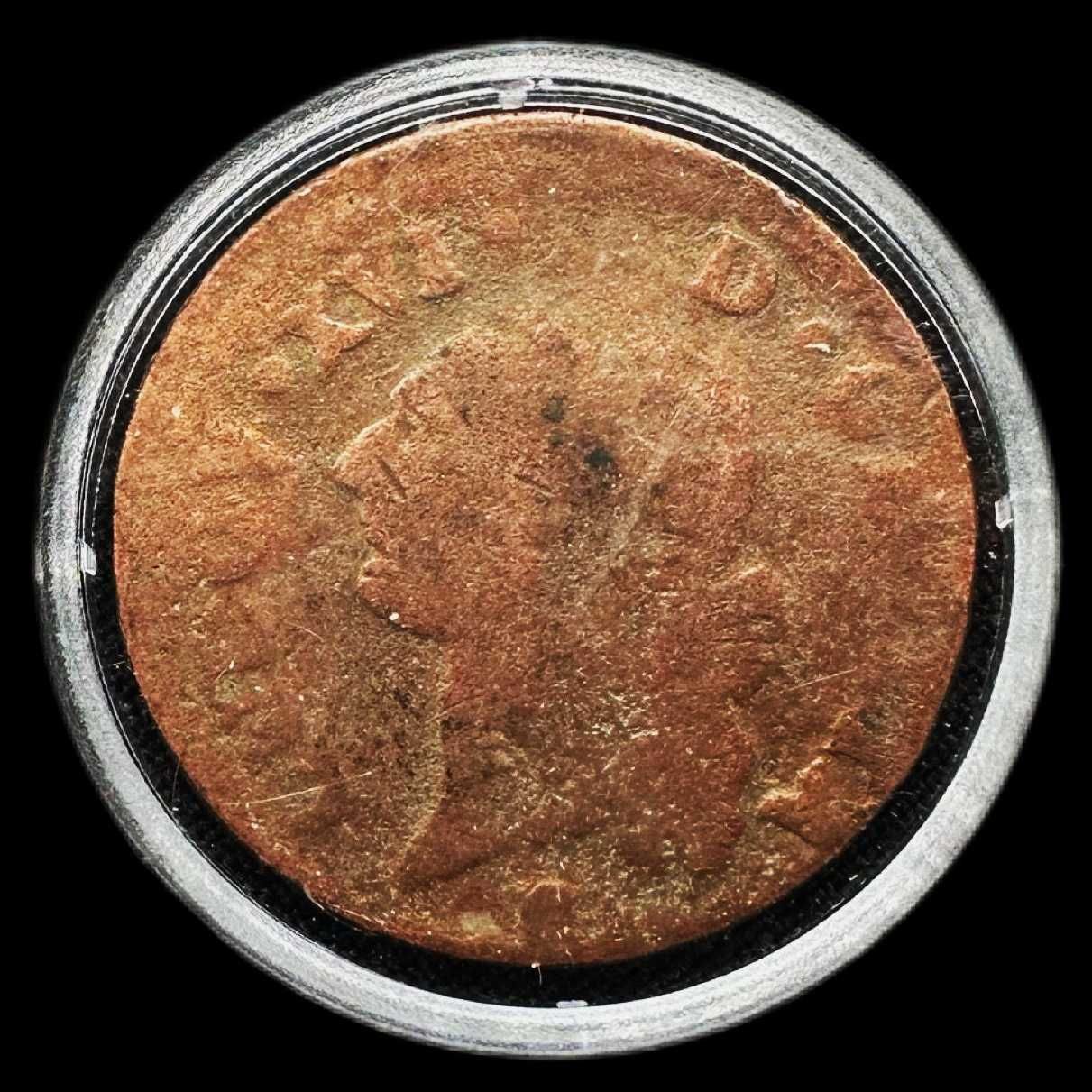 Moeda de 1/2 Sol - 1786 - França - Luís XVI