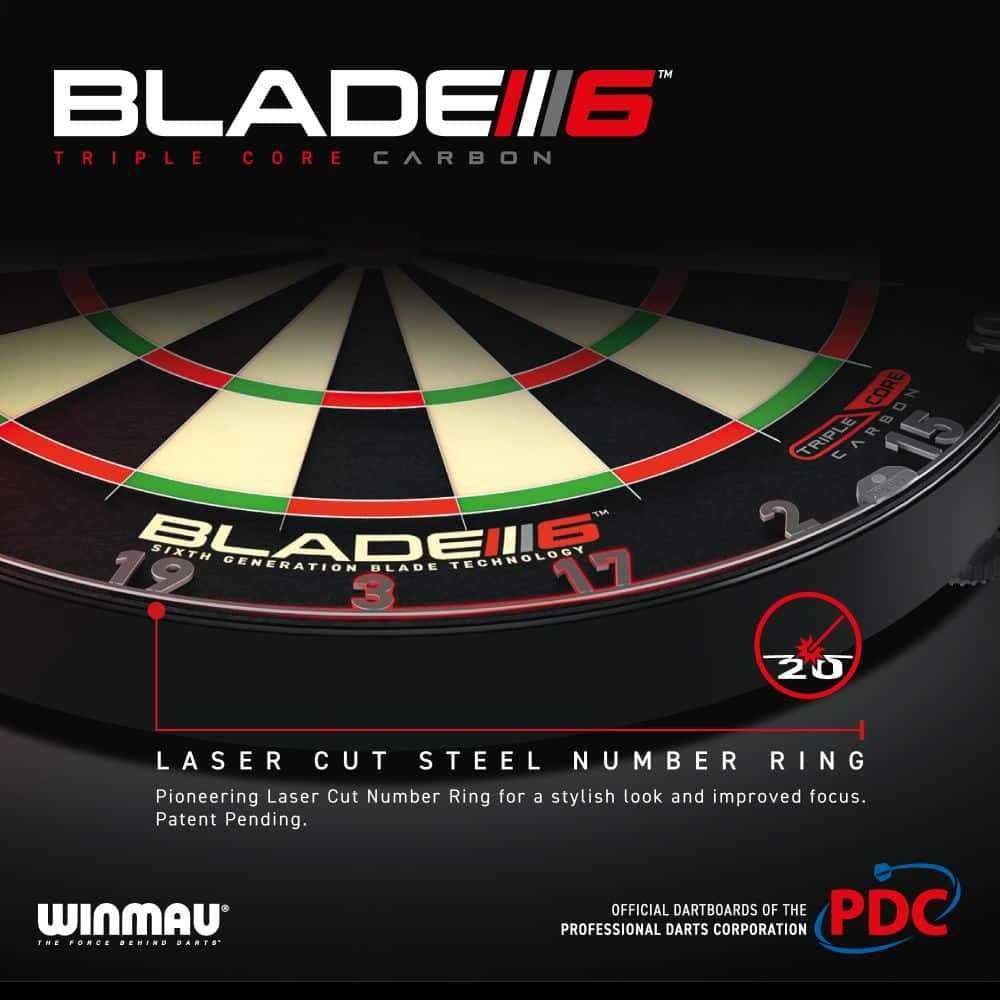 Tarcza Dart Winmau Blade 6 TRIPLE CORE Sizal NOWA!!