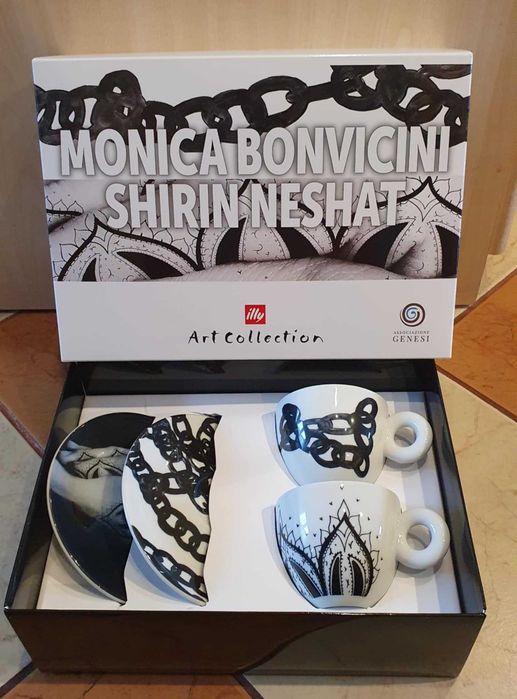 Filiżanka espresso ILLY Art Collection Genesi  Monica Bonvicini zestaw