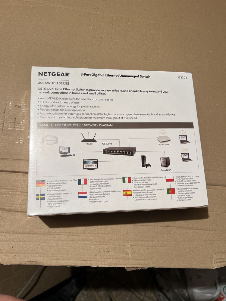 Switch 8port GIGABIT