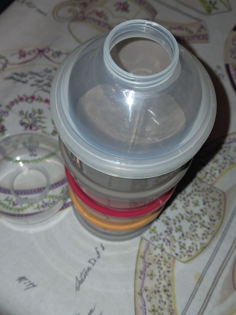 Dispensador de leite em pó da Jane