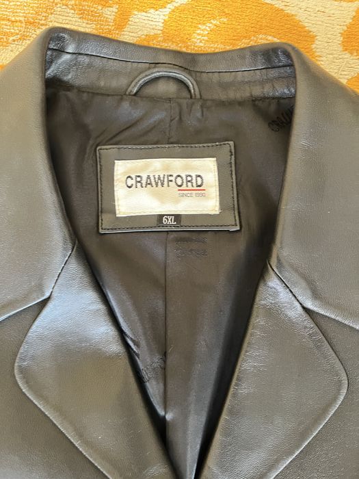 Жіночий кожаний піджак