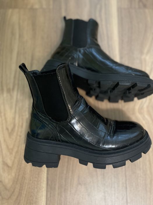 Ботинки женские эко кожа