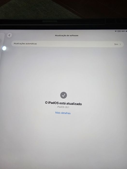 Ipad praticamente novo na garantia 2 anos