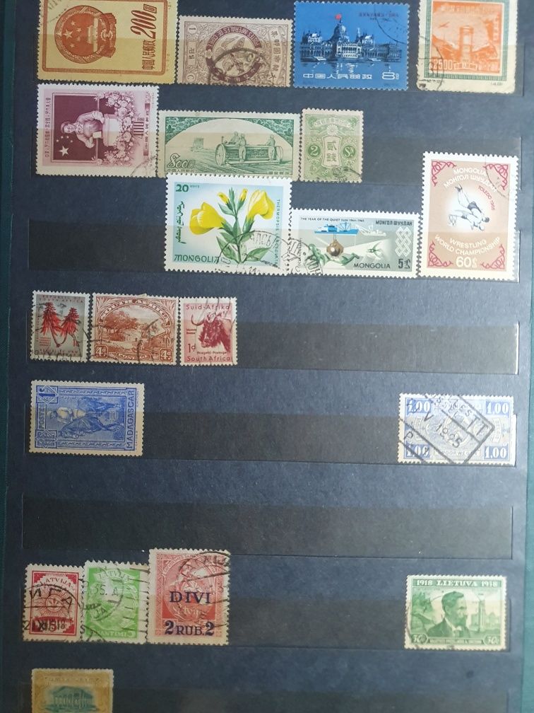 Znaczki pocztowe kolekcja od1961 filatelistyka