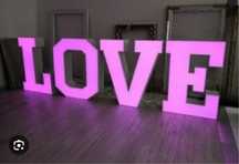 Sprzedam napis LOVE