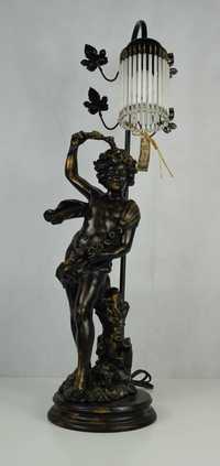 Piękna figuralna lampa z amorem - Włochy