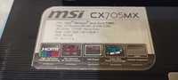 Ноутбук Msi cx705mx