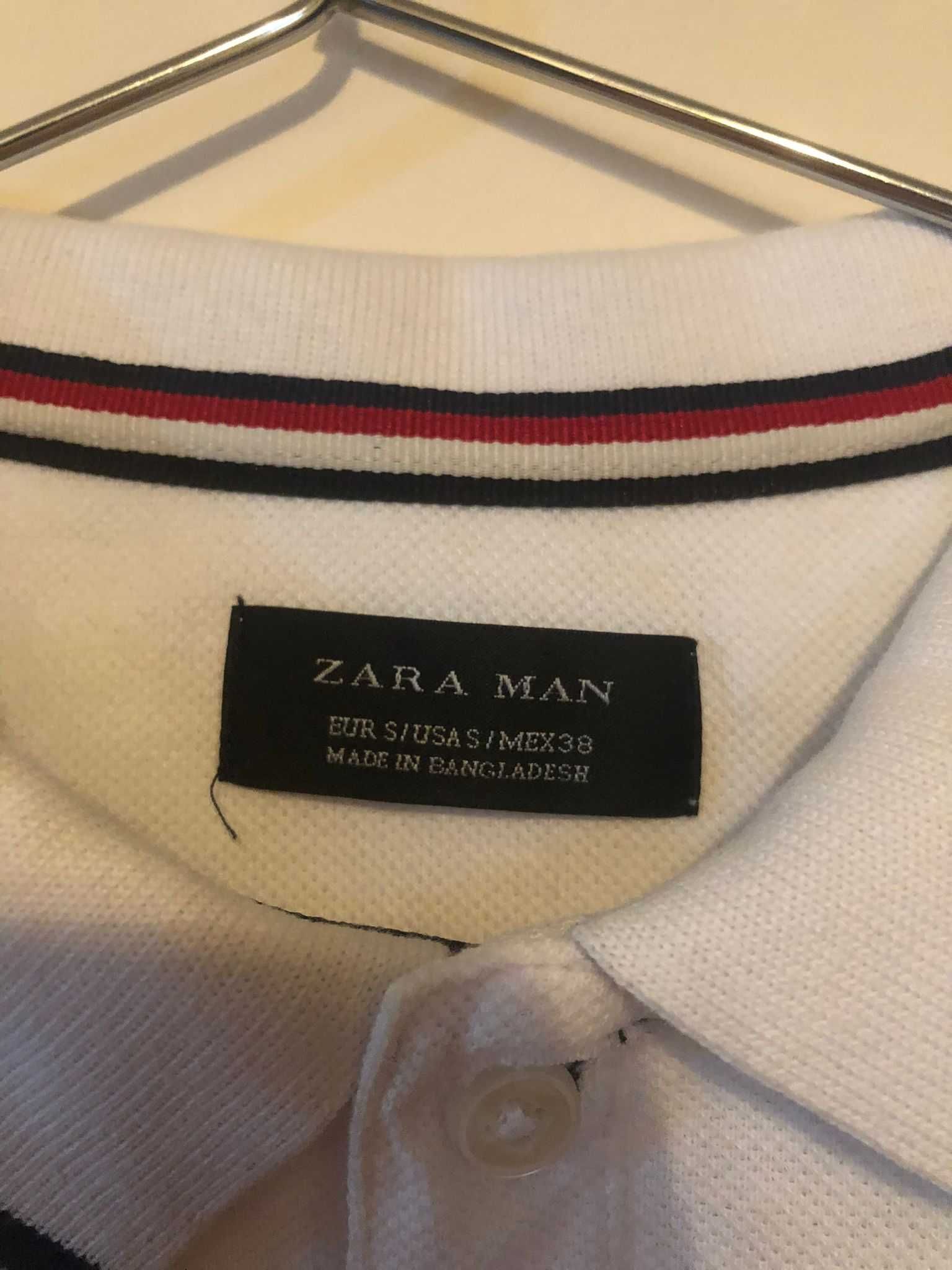 Polo Branco Zara