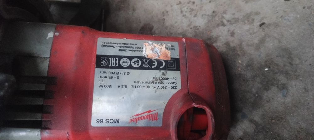 Piła tarczowa do metalu Milwaukee mcs 66