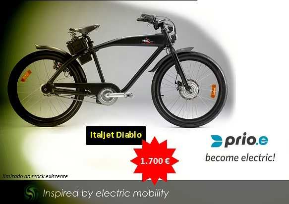 Bicicleta elétrica - Italjet Diablo Prime