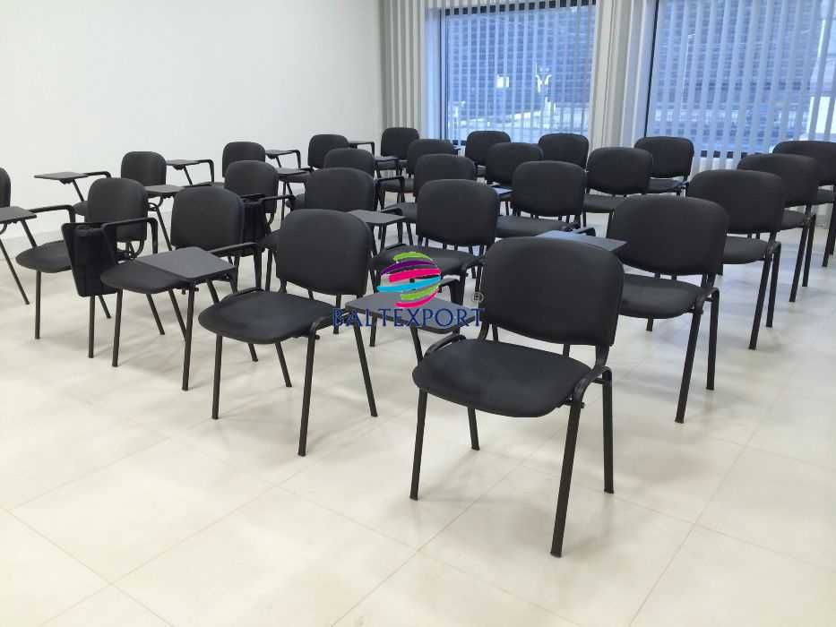 Cadeira Formação Palmatória Drt/Esq Revest. Tecido/Pele Sintética Nova