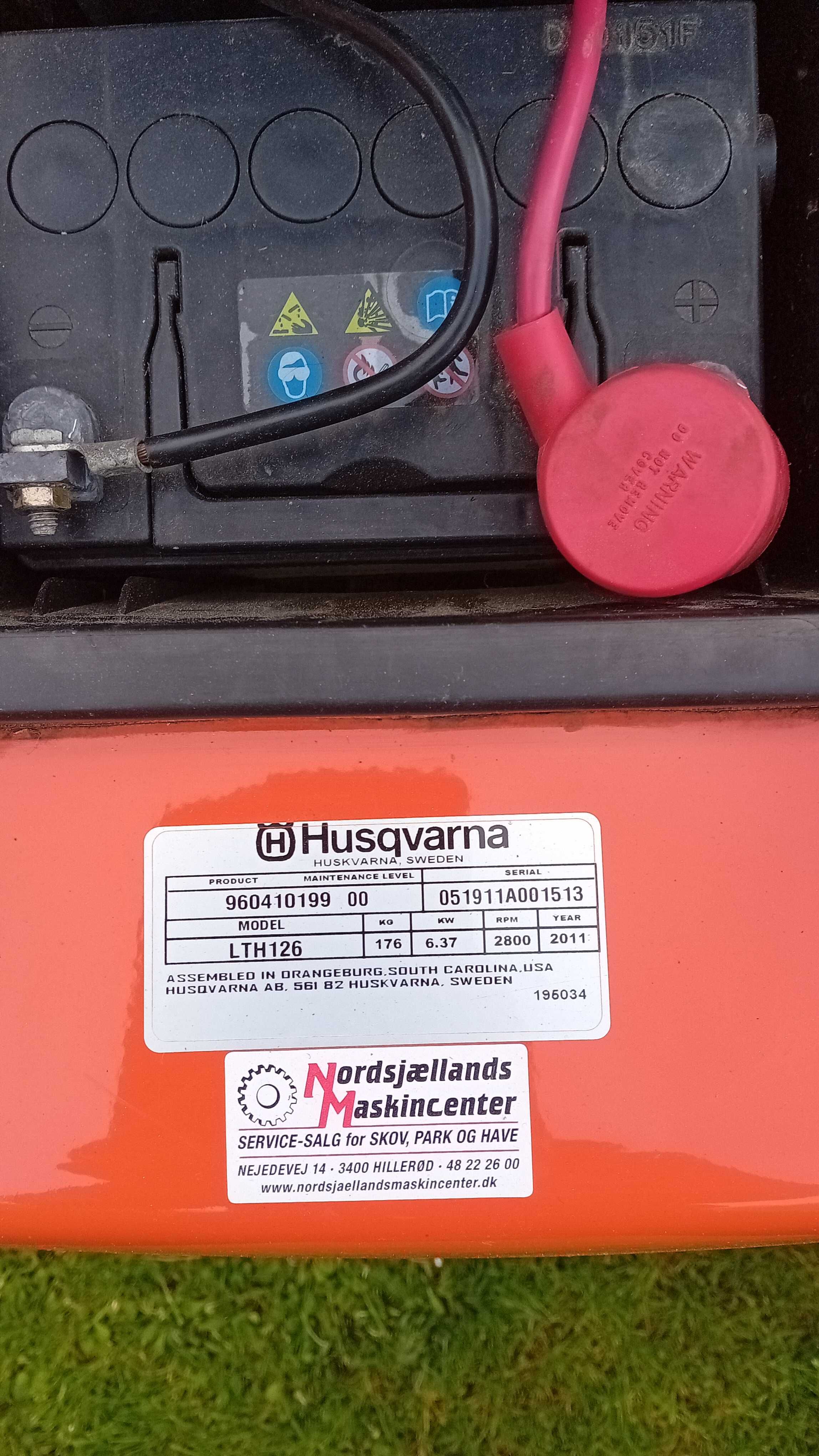 Husgvarna LTH 126 kosiarka traktorek