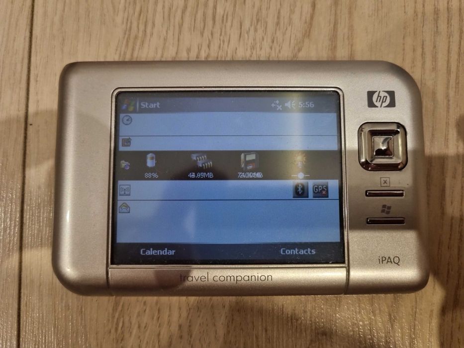 Palmtop HP IPAQ RX 5700 travel companion