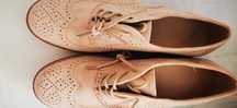 Zamszowe damskie buty oxfordy 40