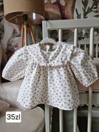 Koszula niemowlęca Zara rozmiar 1-3 mies.
