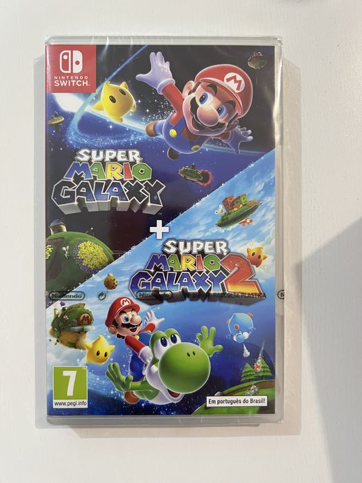 Jogo Nintendo Switch Super Mario Galaxy + Super Mario Galaxy 2 NOVO