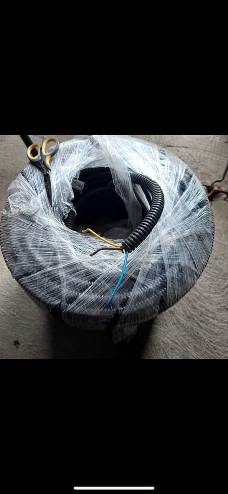 Kabel prądowy 3x1,5 w peszlu