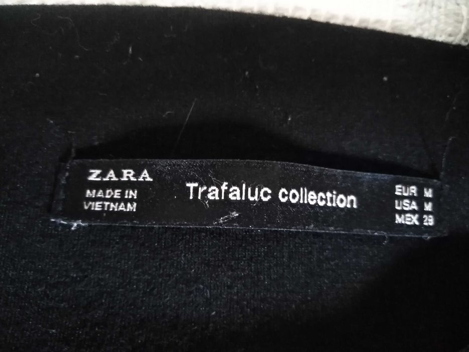 Calças Negras Zara Trafaluc Collection M