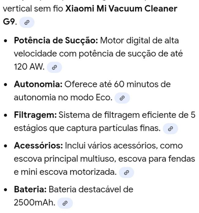 Aspirador  vertical xiaomi