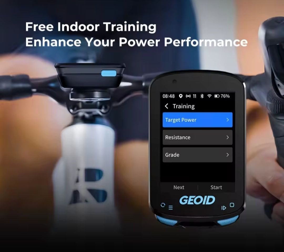 Nowy licznik rowerowy navi GPS Strava Geoid CC600