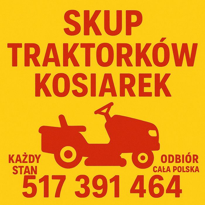 ‼️SKUP ‼️Traktorek Kosiarka- NAJLEPSZE CENY‼️