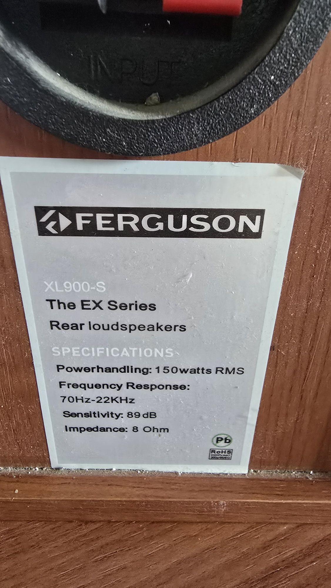 Zestaw Audio 5.1 Ferguson + Amplituner Sony STR-DG820