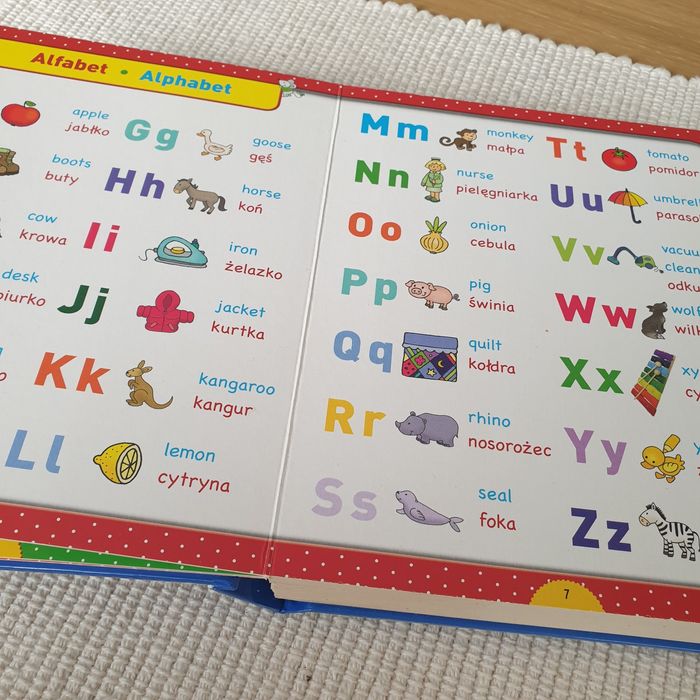 Słownik obrazkowy Angielski Olesiejuk