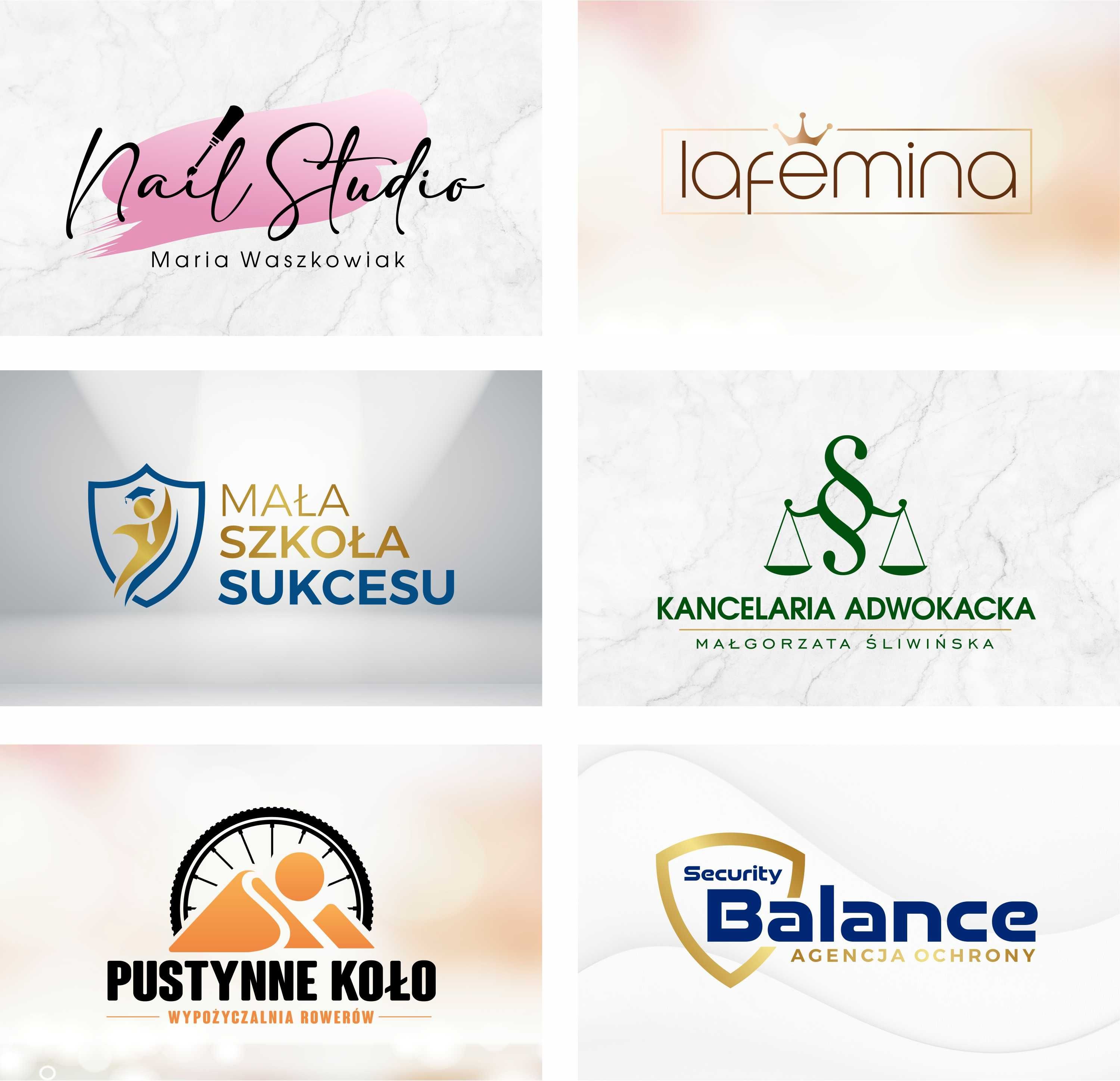Projekt logo / logo firmy / projekty graficzne / projektowanie