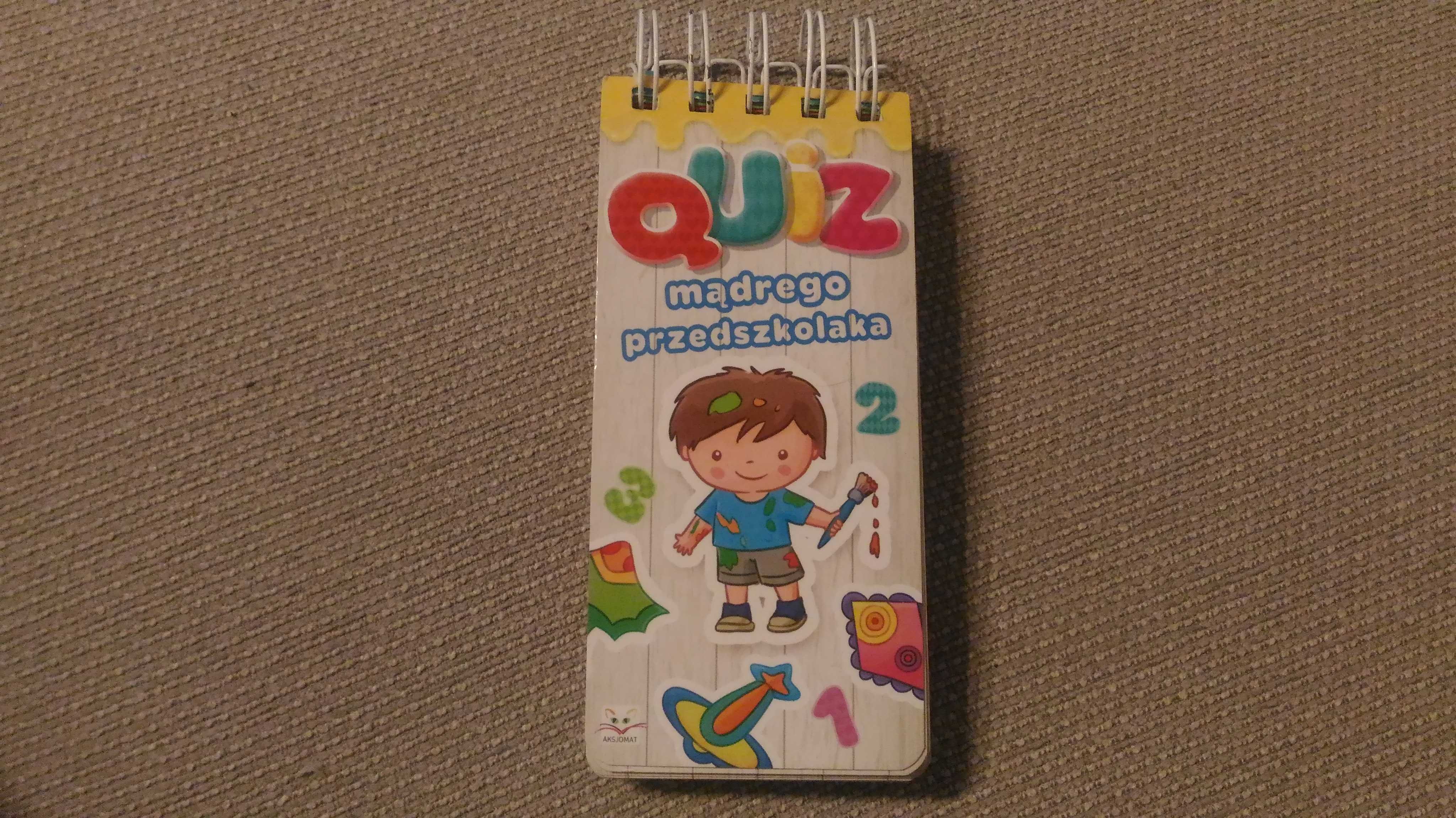 Quiz mądrego przedszkolaka i Czuczu zagadki z dziurką - do podróży