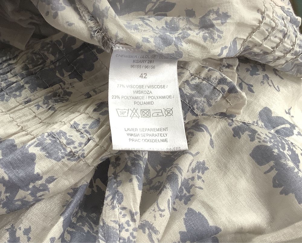 Elegancka bluzka damska, rękaw 3/4