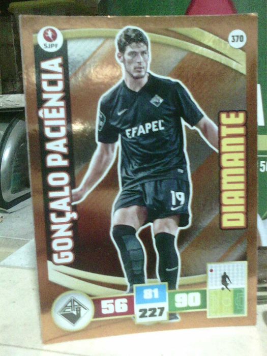 Gonçalo paciência 2015 diamante carta panini