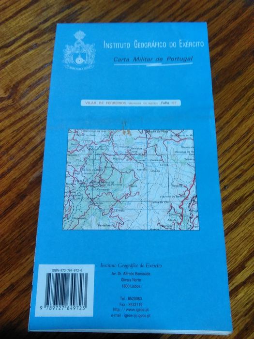 Carta Militar - folha 87