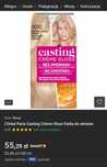L'Oreal Paris Casting Creme Gloss Farba 1010 Mroźny Jasny Blond